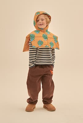 Cat cotton corduroy pants | Jellymallow