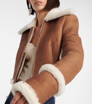 Veste en daim et shearling | Magda Butrym