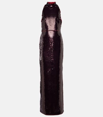 Viba sequined gown | Safiyaa