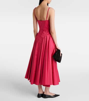 Robe midi Solene en coton mélangé | Tove