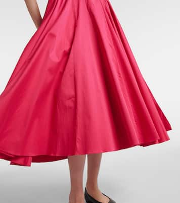 Robe midi Solene en coton mélangé | Tove