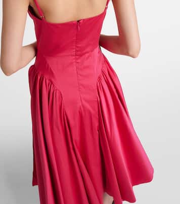 Robe midi Solene en coton mélangé | Tove