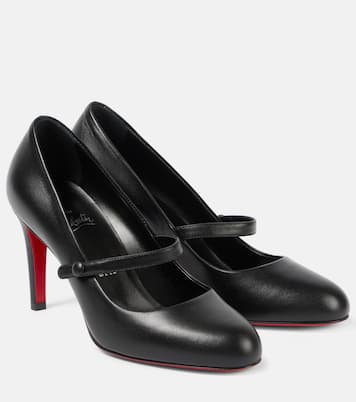 Pumppie 85 nappa leather pumps | Christian Louboutin
