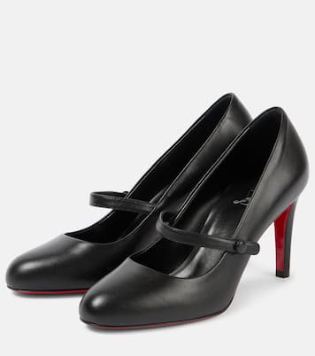 Pumppie 85 nappa leather pumps | Christian Louboutin