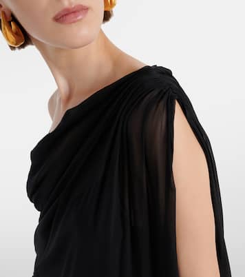 Robe longue Taj en soie | Khaite