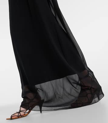 Robe longue Taj en soie | Khaite