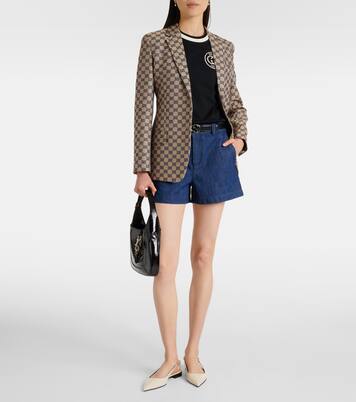 T-Shirt Interlocking G aus Baumwoll-Jersey | Gucci