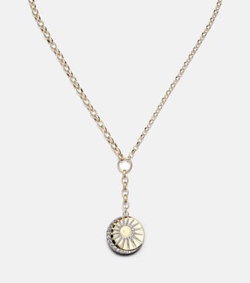 Collana Balance in oro 18kt con diamanti | FoundRae