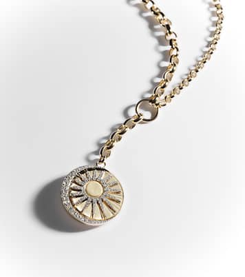 Collana Balance in oro 18kt con diamanti | FoundRae