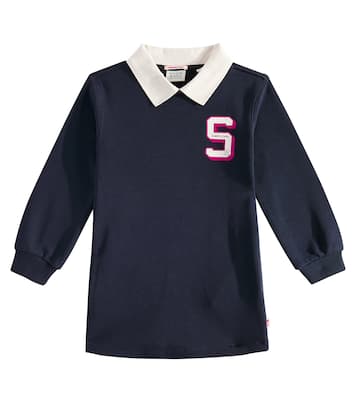 Robe sweat-shirt Varsity en coton mélangé | Scotch & Soda Kids