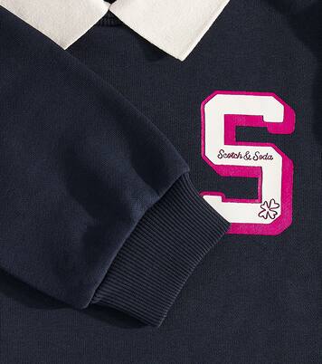 Robe sweat-shirt Varsity en coton mélangé | Scotch & Soda Kids