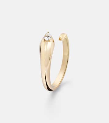 Diana 14kt gold ring with diamond | Stone and Strand