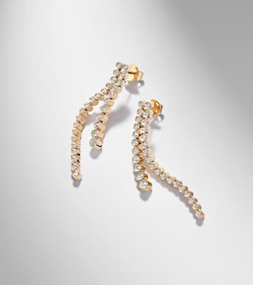 La Danse 18kt gold earrings with diamonds | Sophie Bille Brahe