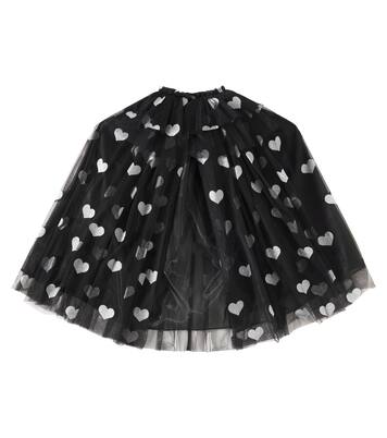 Bedrucktes Cape aus Tüll | Konges Sløjd