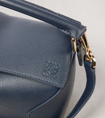 Puzzle Edge Small leather tote bag | Loewe