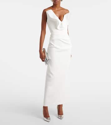 Abito lungo Requiem senza spalline | Maticevski