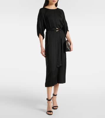 Midikleid Laurel aus Satin | Velvet