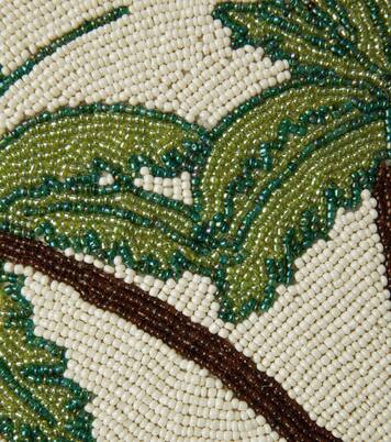 Palms set of 2 beaded placemats | Les-Ottomans