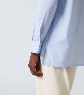 Cotton poplin shirt | Charvet