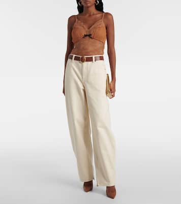 Body aus Mesh mit Spitze | Self-Portrait