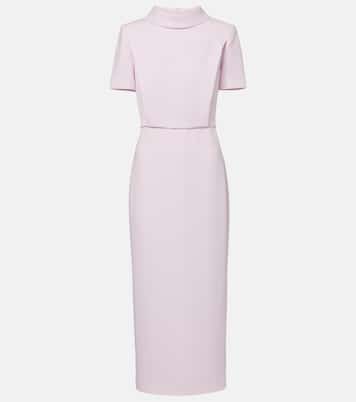 Vestido midi de cady | Roland Mouret