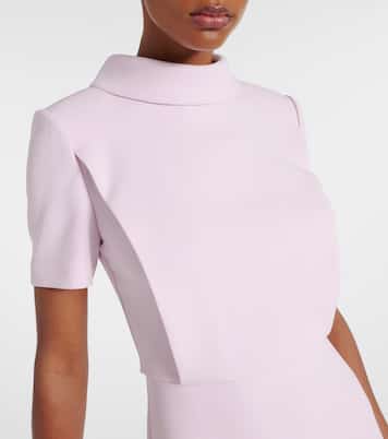 Vestido midi de cady | Roland Mouret