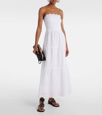 Robe longue Sophie en coton | Melissa Odabash