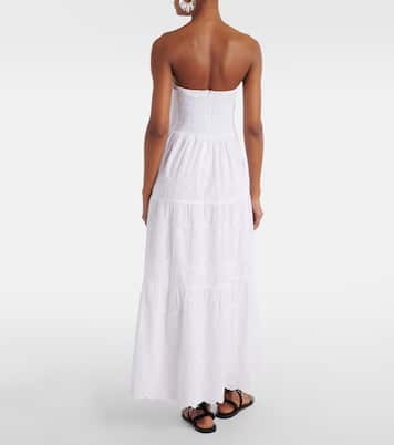Robe longue Sophie en coton | Melissa Odabash