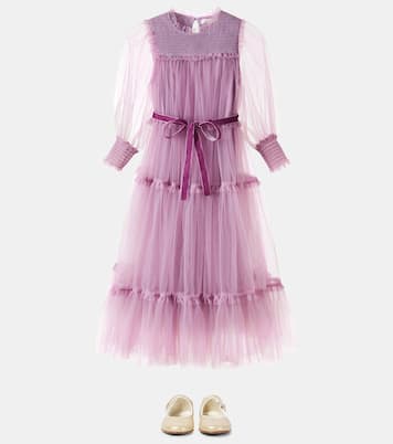 Abito Grace in tulle a balze | C'era Una Volta