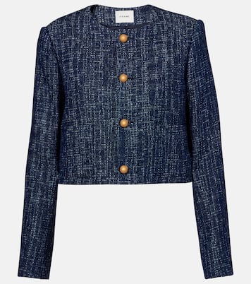 Cotton tweed jacket | Frame