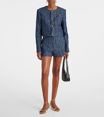 Cotton tweed jacket | Frame