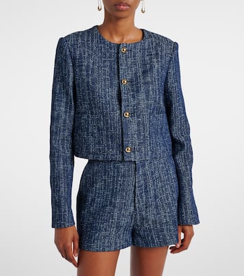 Cotton tweed jacket | Frame