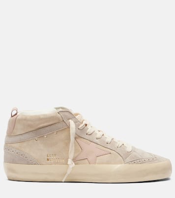 Mid Star suede high-top sneakers | Golden Goose
