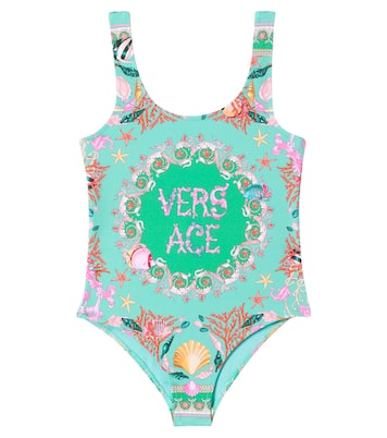 Underwater Barocco swimsuit  | Versace Kids