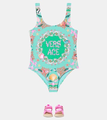 Underwater Barocco swimsuit  | Versace Kids