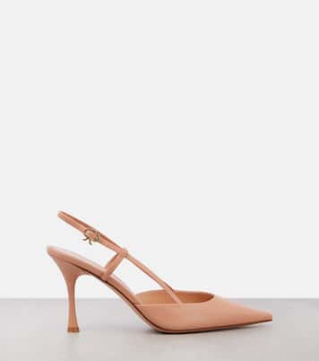 Ascent 85 leather slingback pumps | Gianvito Rossi