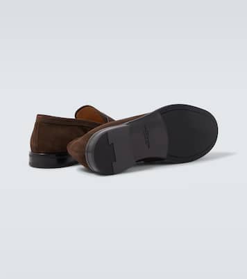 스웨이드 로퍼 | Kiton