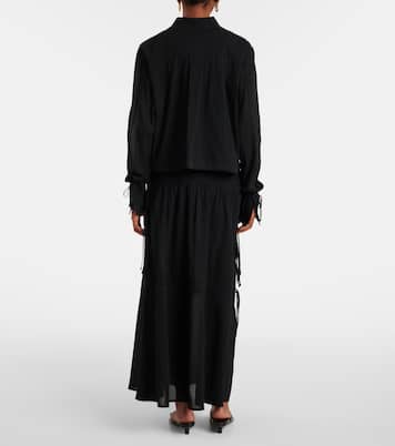 Cropped-Hemd aus Baumwolle | Toteme