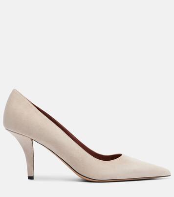 Escarpins Jessica 75 en daim | Paris Texas