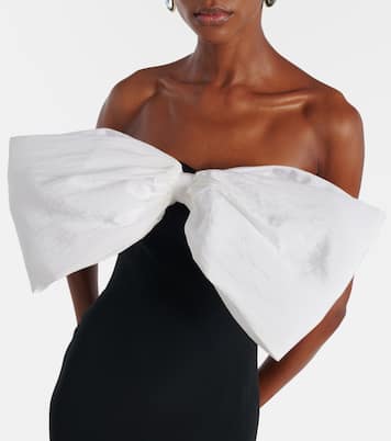 Abito lungo con fiocco | David Koma