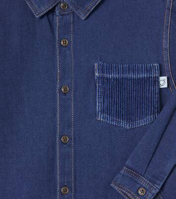 Greg cotton denim shirt | Cozmo
