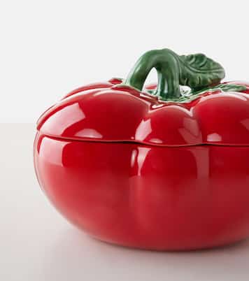 Tomate ceramic tureen | Bordallo Pinheiro