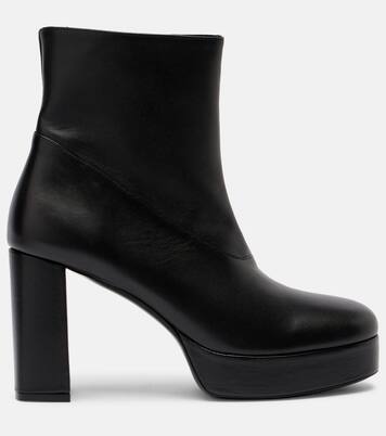 Jodie leather platform ankle boots | Staud