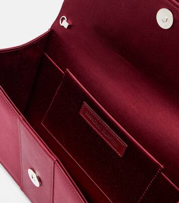 Maycapjou embellished satin clutch | Manolo Blahnik