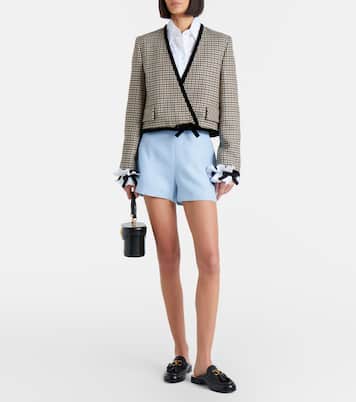 Crepe Couture VGold shorts | Valentino