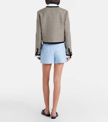 Crepe Couture VGold shorts | Valentino