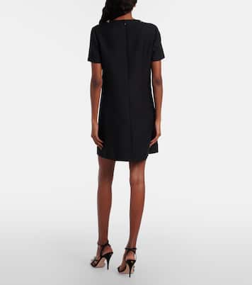 Verziertes Minikleid aus Wolle und Seide | Valentino