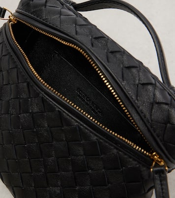 Intrecciato leather crossbody bag | Bottega Veneta