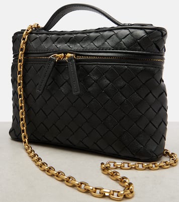 Intrecciato leather crossbody bag | Bottega Veneta