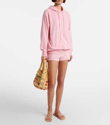 Logo cotton terry hoodie | Hunza G